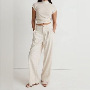 NWT Madewell Straight Leg Pants